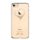 Чехол PQY Starry Sky Heart для iPhone 8 Золото - Изображение 122345