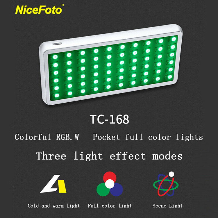 Осветитель NiceFoto TC-168 RGB - фото 7