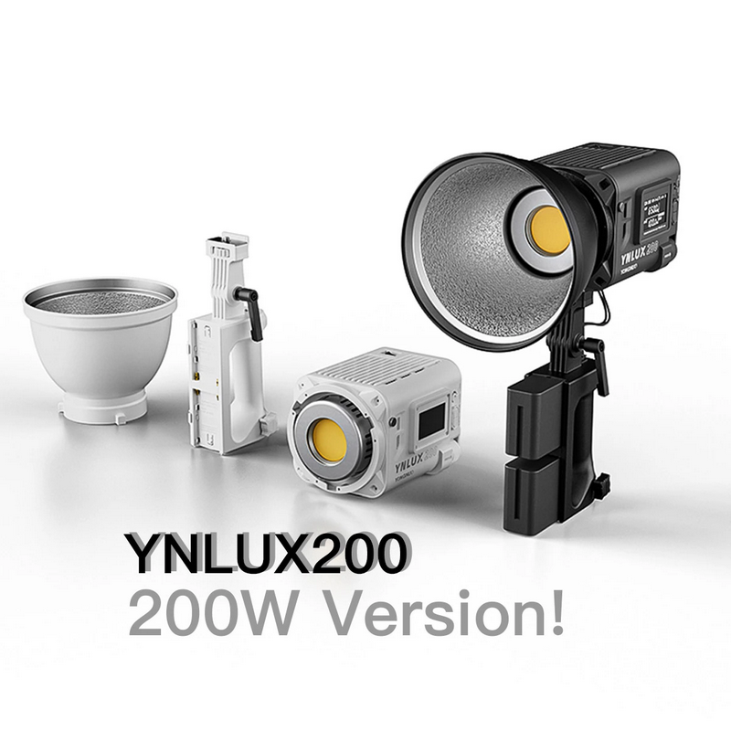 Осветитель YongNuo YNLUX200-KIT 2700-6500K Белый YNLUX200 Lamp 2700-6500K white