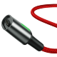 Кабель магнитный Baseus Zinc Magnetic micro USB 2.4A 1м Красный - Изображение 132982
