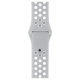 Ремешок спортивный Dot Style для Apple Watch 42/44 mm Серо-Белый - Изображение 46039