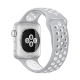 Ремешок спортивный Dot Style для Apple Watch 42/44 mm Серо-Белый - Изображение 46047