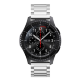 Браслет стальной для Samsung Gear S3/Samsung Galaxy Watch 46 Серебро - Изображение 51802
