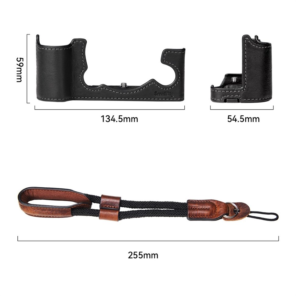 Чехол SmallRig 3927 Wrist Strap Kit для Fujifilm X-T5 - фото 6