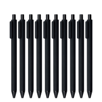 Ручки KACO Pure Plastic Gel K1015 (10шт) Черный