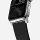 Ремешок Nomad Active Strap Pro для Apple Watch 42/44мм Чёрный с серебряной фурнитурой - Изображение 150592