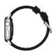 Ремешок Nomad Active Strap Pro для Apple Watch 42/44мм Чёрный с серебряной фурнитурой - Изображение 150594