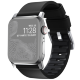 Ремешок Nomad Active Strap Pro для Apple Watch 42/44мм Чёрный с серебряной фурнитурой - Изображение 150642