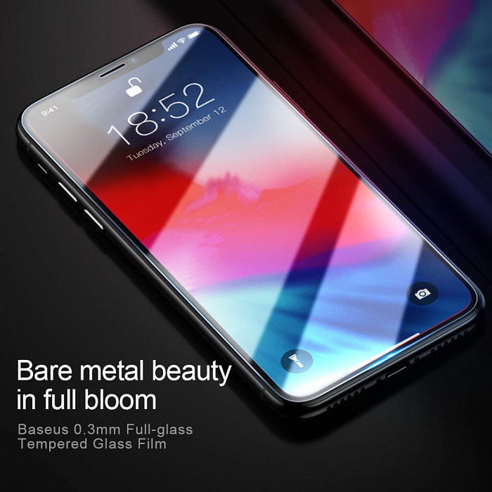 Стекло Baseus 0.3mm Full-glass Tempered Glass Film для iPhone XR Transparent SGAPIPH61-ES02 - фото 5