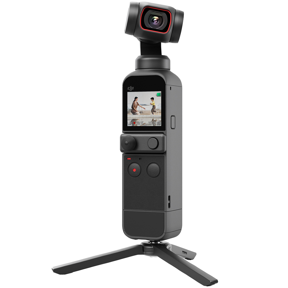 Компактная камера с трехосевой стабилизацией DJI Pocket 2 Creator Combo Чёрная 