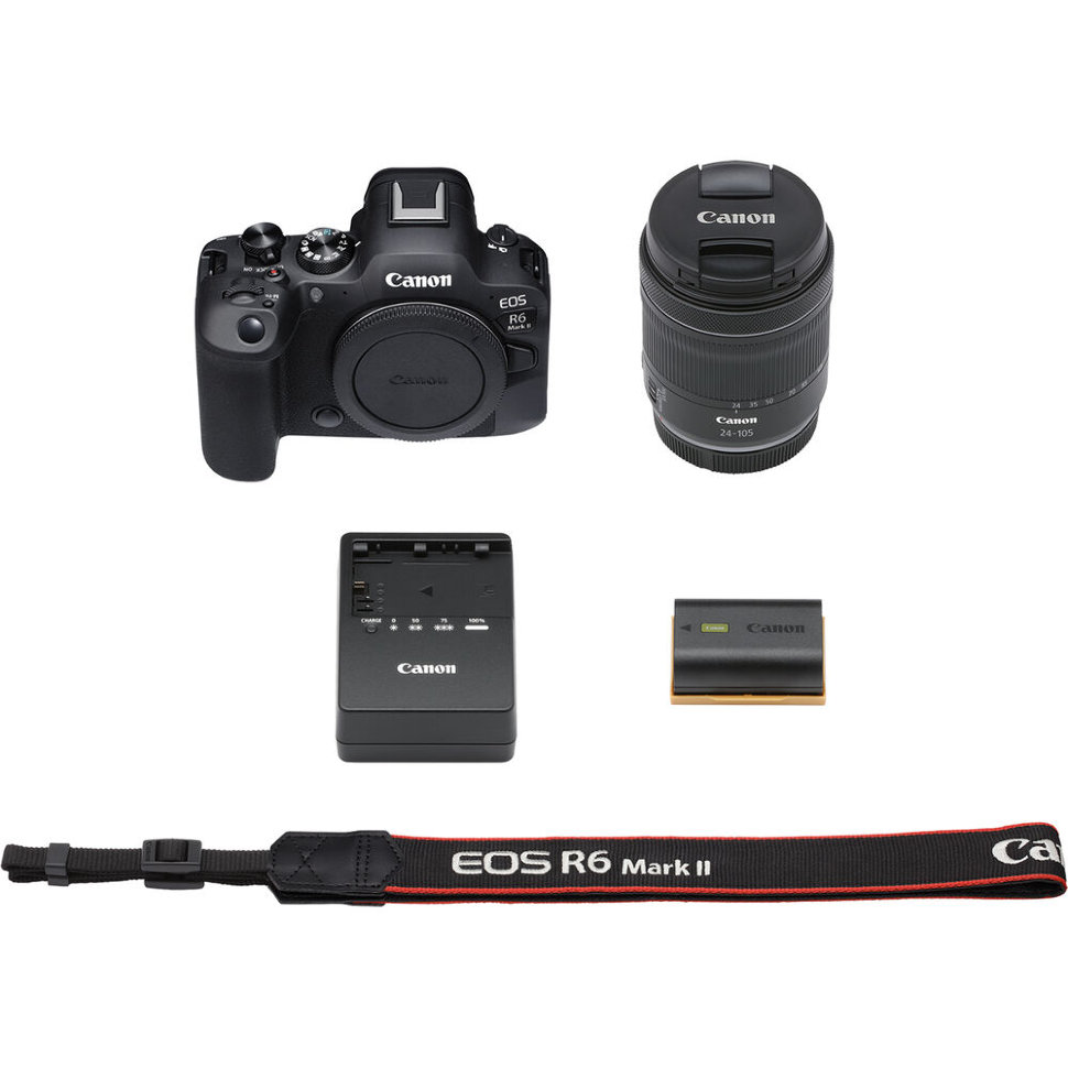 Беззеркальная камера Canon EOS R6 Mark II KIT RF 24-105mm F4L IS USM EOS R6(II) KIT (RF24-105/4L) (A) - фото 8