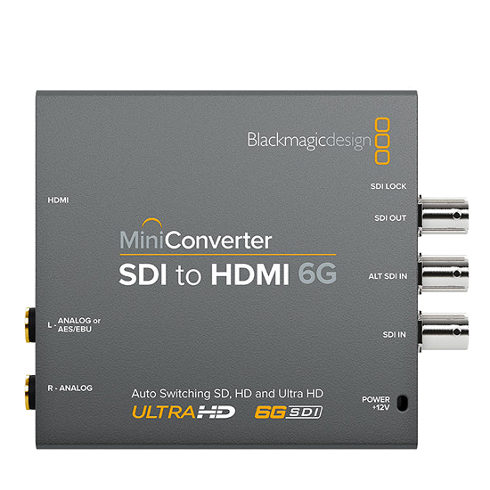 Мини конвертер Blackmagic Mini Converter SDI - HDMI 6G 