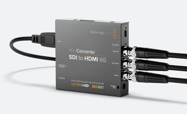 Мини конвертер Blackmagic Mini Converter SDI - HDMI 6G CONVMBSH4K6G