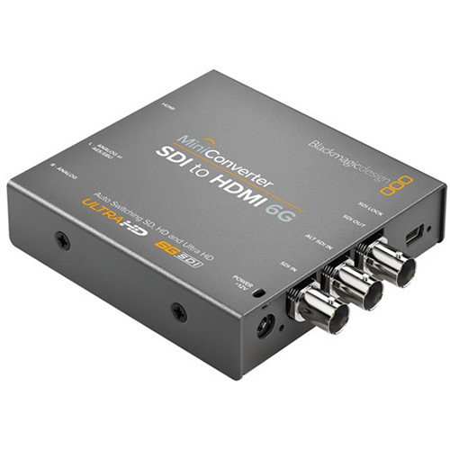 Мини конвертер Blackmagic Mini Converter SDI - HDMI 6G CONVMBSH4K6G - фото 2