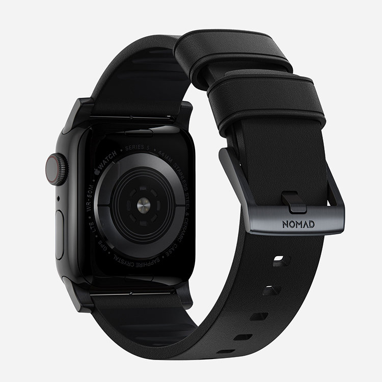 Ремешок Nomad Active Strap Pro для Apple Watch 42/44мм Чёрный с чёрной фурнитурой NM1A41BNW0 - фото 3