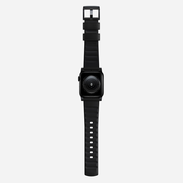 Ремешок Nomad Active Strap Pro для Apple Watch 42/44мм Чёрный с чёрной фурнитурой NM1A41BNW0 - фото 5