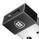 Переходник Baseus Exquisite USB х Type-C Черный - Изображение 75885