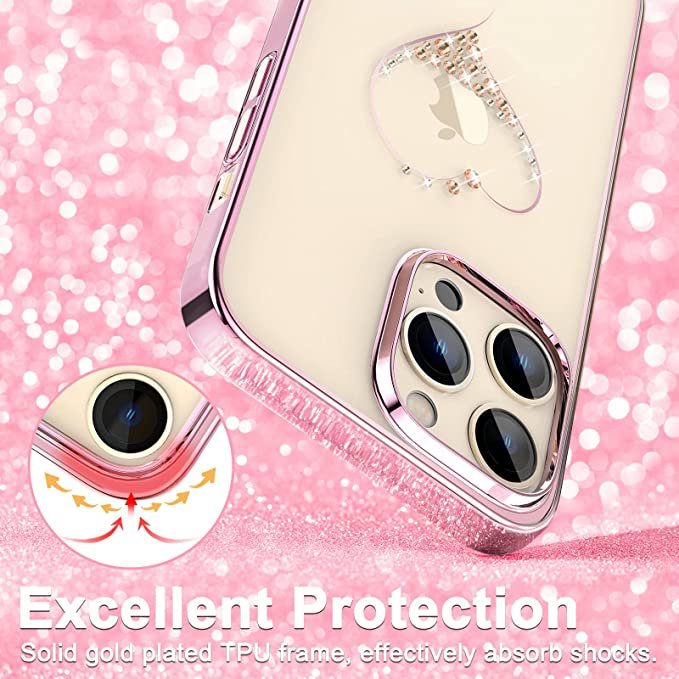 Чехол PQY Wish для iPhone 14 Pro Розовое золото - фото 2