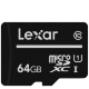 Карта памяти Lexar microSDXC 64Gb UHS-I U1 - Изображение 116083