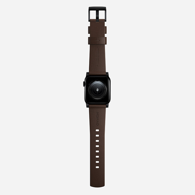 Ремешок Nomad Active Strap Pro для Apple Watch 42/44мм Коричневый с чёрной фурнитурой NM1A4MBNW0 - фото 4