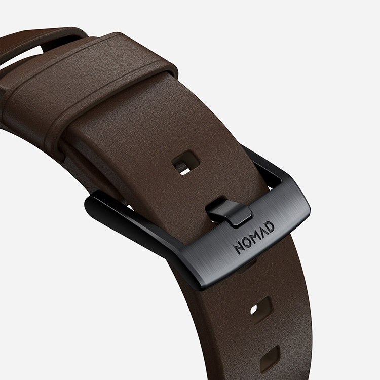 Ремешок Nomad Active Strap Pro для Apple Watch 42/44мм Коричневый с чёрной фурнитурой NM1A4MBNW0 - фото 5