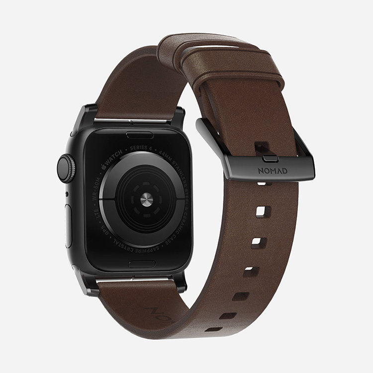 Ремешок Nomad Active Strap Pro для Apple Watch 42/44мм Коричневый с чёрной фурнитурой NM1A4MBNW0 - фото 7
