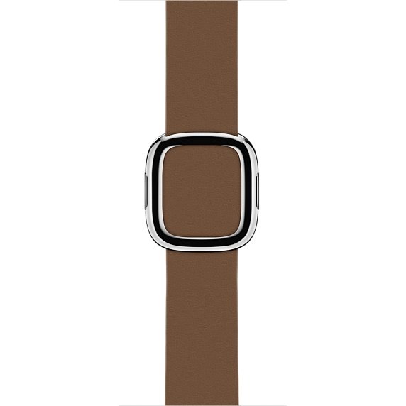 Ремешок кожаный Modern Buckle для Apple Watch 38/40 mm Коричневый - фото 1