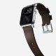 Ремешок Nomad Active Strap Pro для Apple Watch 42/44мм Коричневый с серебряной фурнитурой - Изображение 150621