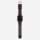 Ремешок Nomad Active Strap Pro для Apple Watch 42/44мм Коричневый с серебряной фурнитурой - Изображение 150625