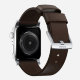 Ремешок Nomad Active Strap Pro для Apple Watch 42/44мм Коричневый с серебряной фурнитурой - Изображение 150626