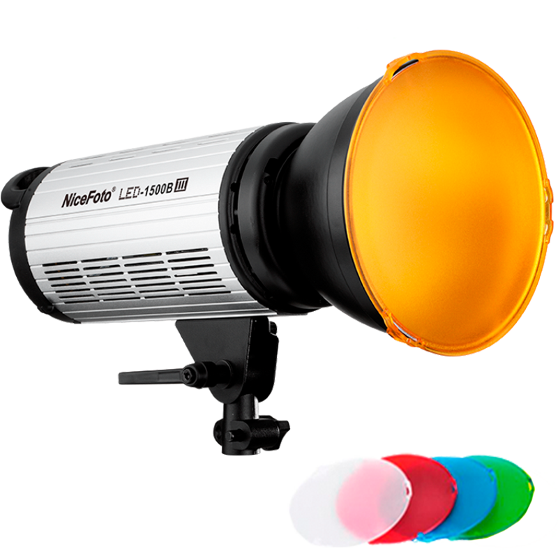 Осветитель NiceFoto LED-1500B II (Уцененный кат. Б) уц-LED-1500B II осветитель nicefoto led 1500b ii уцененный кат б уц led 1500b ii