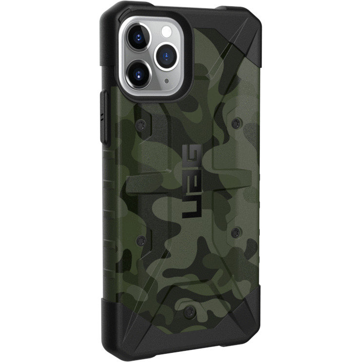 Чехол UAG Pathfinder для iPhone 11 Pro Зеленый камуфляж 111707117271 - фото 1