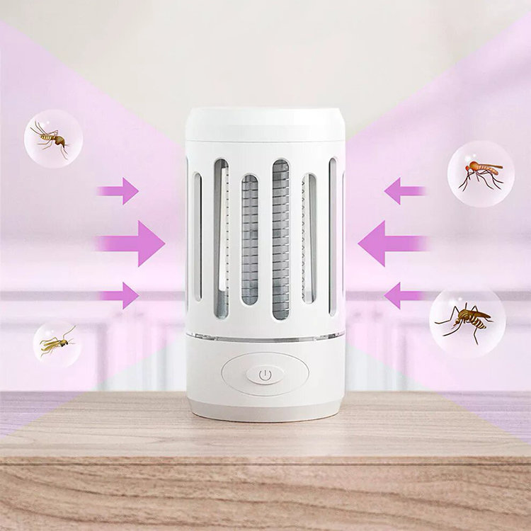 Противомоскитная лампа-репелент Qiao Dragonfly Portable Electric Mosquito Killer Lamp Белая Y8EK