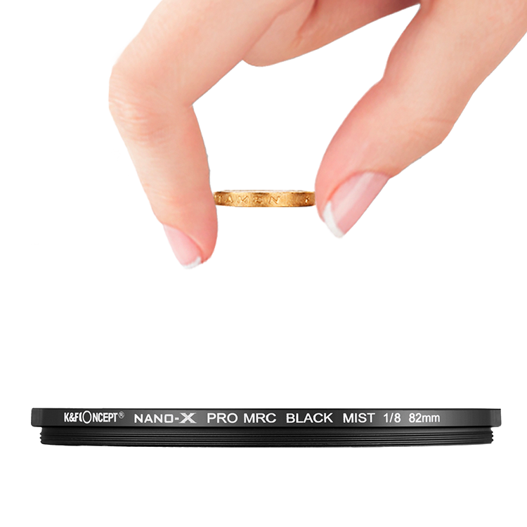Светофильтр K&F Concept Nano-X Black Mist Filter 1/8 49мм KF01.1525 - фото 2