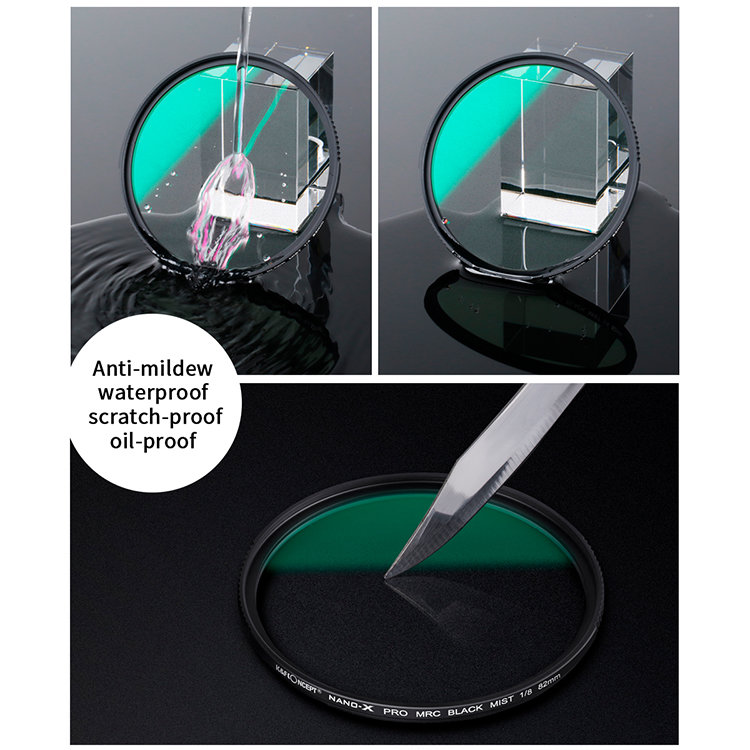 Светофильтр K&F Concept Nano-X Black Mist Filter 1/8 49мм KF01.1525 - фото 6