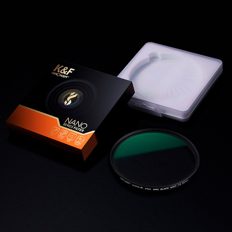 Светофильтр K&F Concept Nano-X Black Mist Filter 1/8 49мм KF01.1525 - фото 7