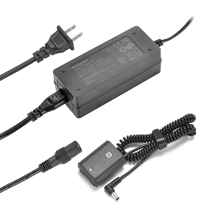 Система питания Kingma NP-FZ100 + EU plug DR-FZ100-AEU Kit кабель kingma d tap для bmpcc 6k 4k dp bmpcc6k