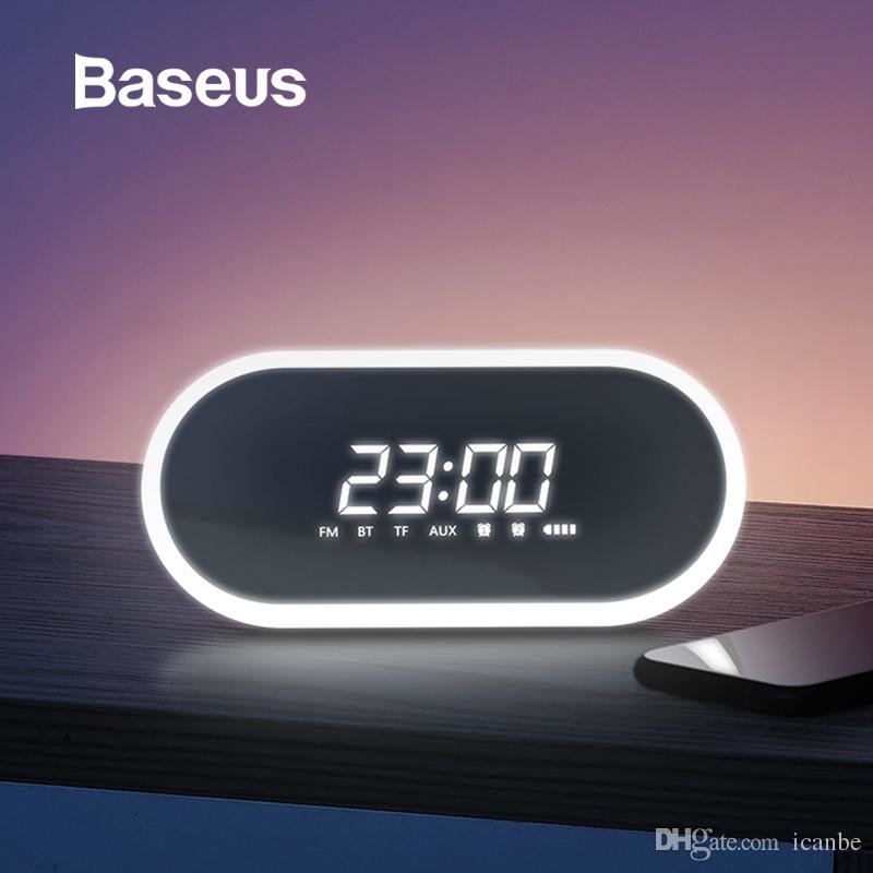Часы-будильник с акустической системой Baseus Encok E09 Чёрные NGE09-01 - фото 6