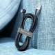 Стяжка кабеля Baseus Colourful Circle Velcro strap 3м Серая - Изображение 131003