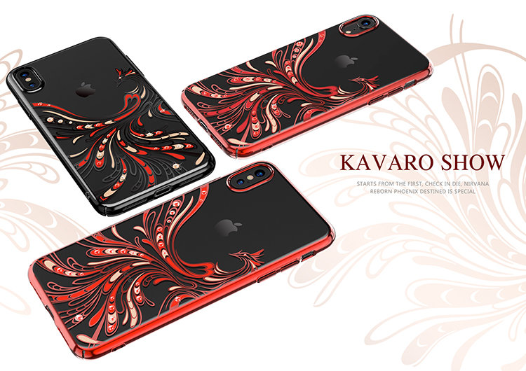 Чехол Kingxbar Flying для iPhone XR Black Frame - фото 3