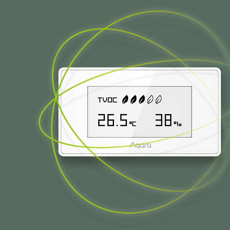 Датчик качества воздуха Xiaomi Aqara TVOC Air quality monitor (RU) AAQS-S01 - фото 4