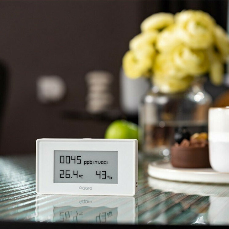 Датчик качества воздуха Xiaomi Aqara TVOC Air quality monitor (RU) AAQS-S01 - фото 2