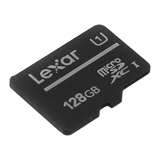 Карта памяти Lexar microSDXC 128Gb UHS-I U1 LFSDM10-128ABC10