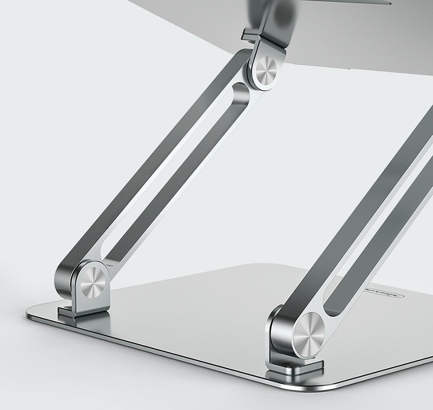 Подставка для ноутбука Nillkin ProDesk Adjustable Laptop Stand Серебро - фото 4