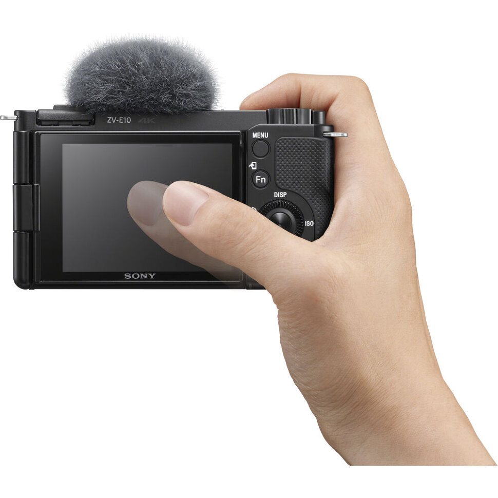 Беззеркальная камера Sony ZV-E10 Черная (+ E PZ 16-50mm f/3.5-5.6 OSS) ILCZV-E10L/B - фото 9
