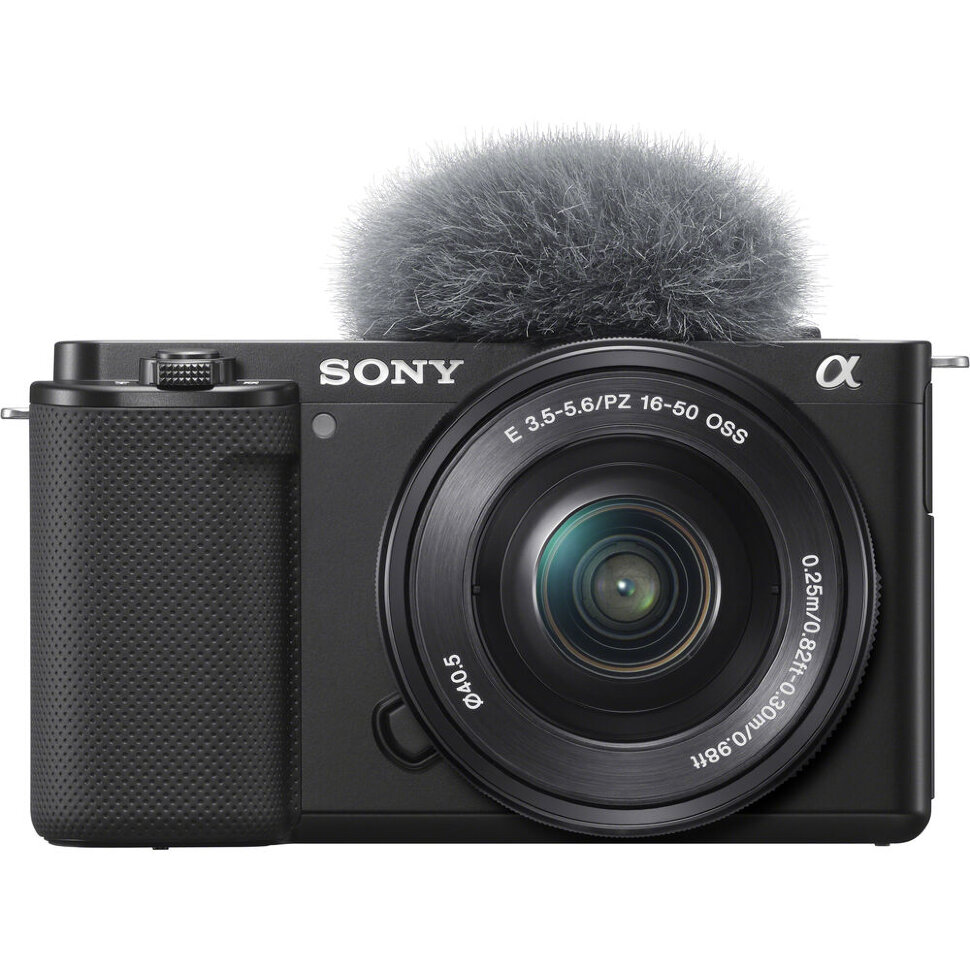 Беззеркальная камера Sony ZV-E10 Черная (+ E PZ 16-50mm f/3.5-5.6 OSS) ILCZV-E10L/B - фото 2