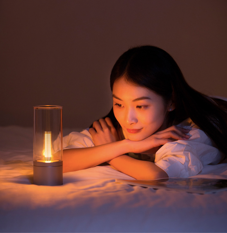 Умная Лампа-Ночник Xiaomi Yeelight Candela YL060 - фото 2