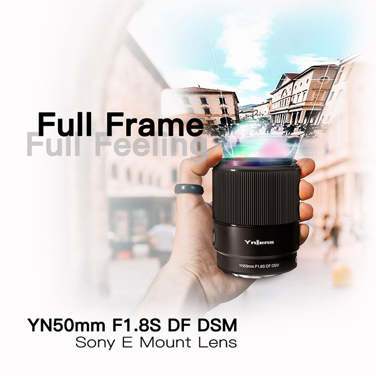 Объектив YongNuo YN50mm F1.8S DF DSM E-mount