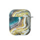 Чехол PQY Marble для Apple AirPods Золотой - Изображение 128457