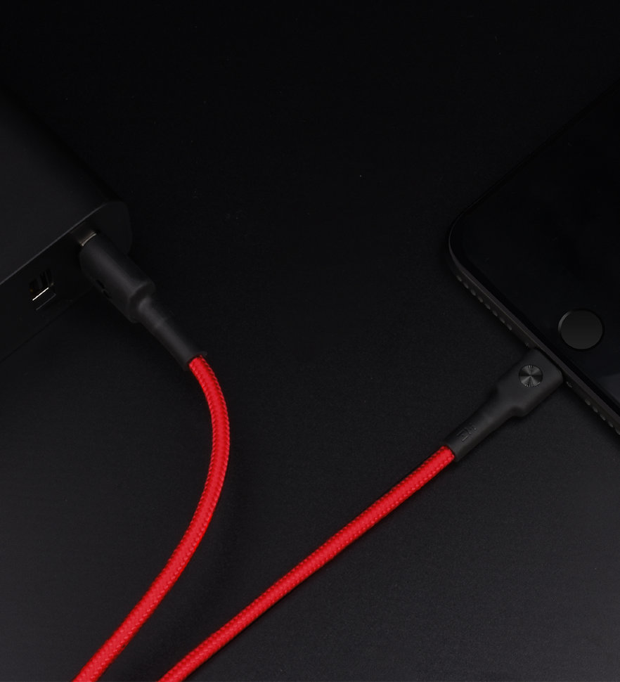 Кабель ZMI AL853 USB - Lightning MFi AL853 1.5м Чёрный кабель zmi usb lightning zmi mfi 150 см 3a 18w pd нейлон кевлар al853 красный